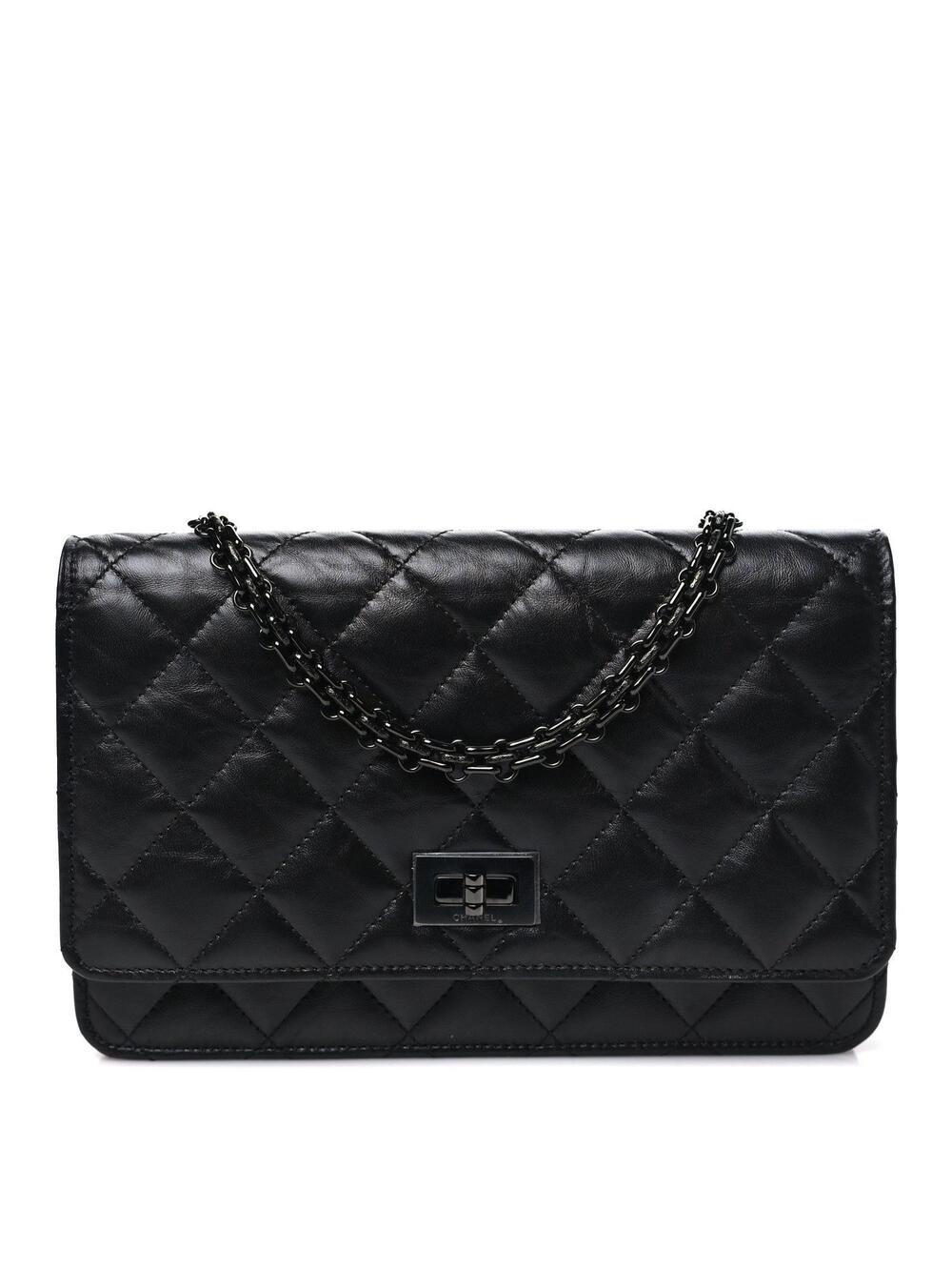 Chanel Aged Calfskin Quilted Reissue #334354C34B